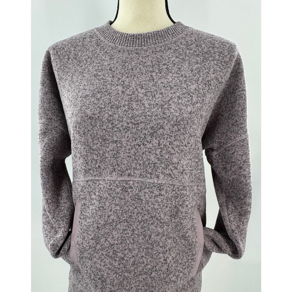 The North Face Womens Pink Sweater Sweatshirt Pullover Medium Active Top